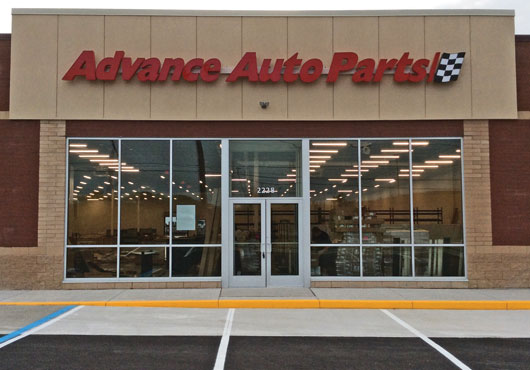 This Advance Auto Parts store in Milwaukee, WI, is an example of a new construction project completed by Master Electric. 